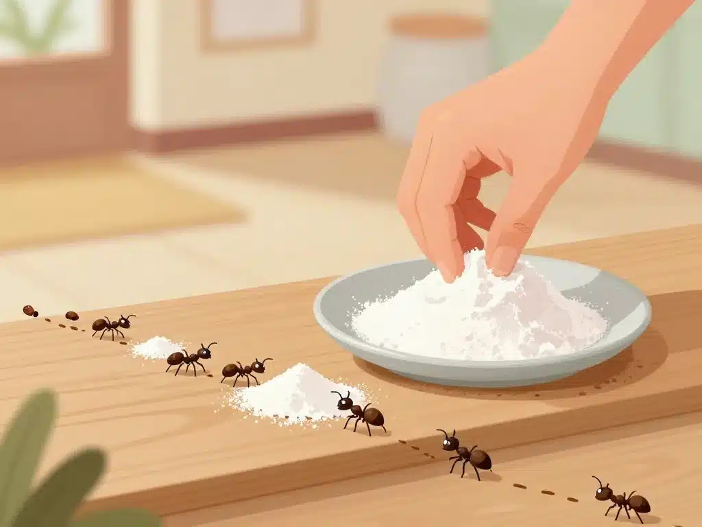 bicarbonate fourmis préparation appât sucre