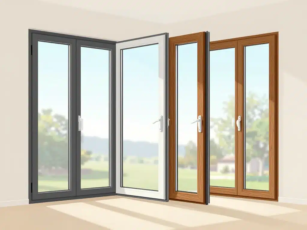 Fenêtres Lorenove comparaison PVC aluminium bois-aluminium