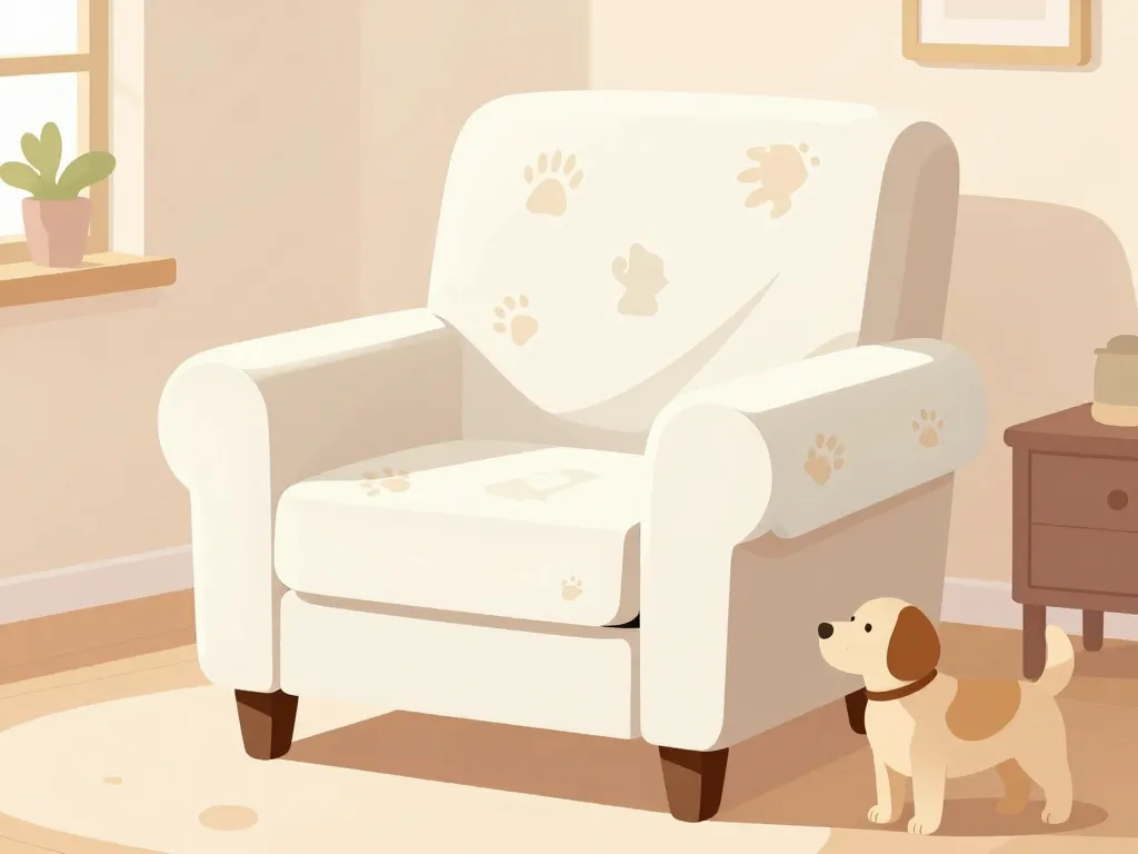 housse fauteuil accoudoir protection animaux et taches