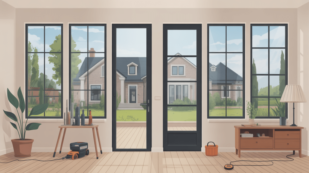 Illustration JELD-WEN menuiseries maisons