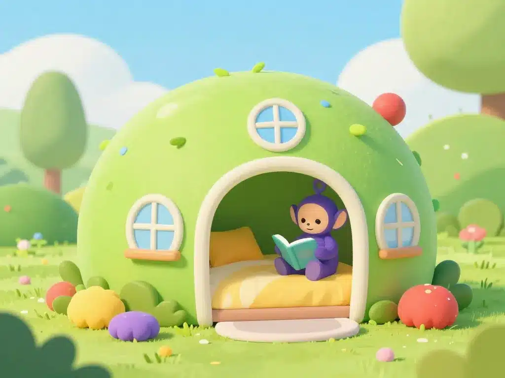 idee teletubbies maison deco chambre enfant jardin
