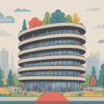 illustration waldspirale toiture végétalisée darmstadt