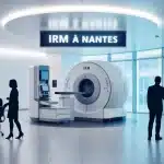 centre d'imagerie moderne pour IRM à Nantes avec patients et machine