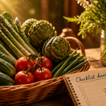 aliments diurétiques légumes frais panier