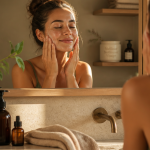 meilleur nettoyant visage femme salle de bain
