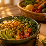aliment bon pour la santé bol repas quinoa avocat