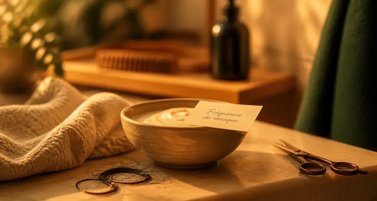 Masque cheveux combien de fois par semaine : fréquence selon la fibre capillaire