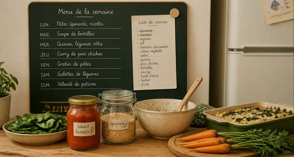 Menu famille semaine : 4 stratégies pour alléger les repas et gagner en sérénité
