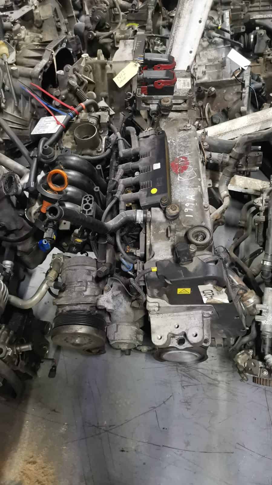 Fiat 500 1.2 8V 199A engine