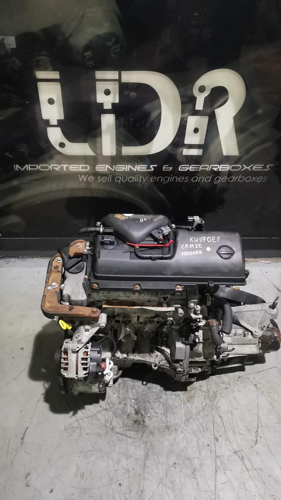 Nissan Micra CR14 engine