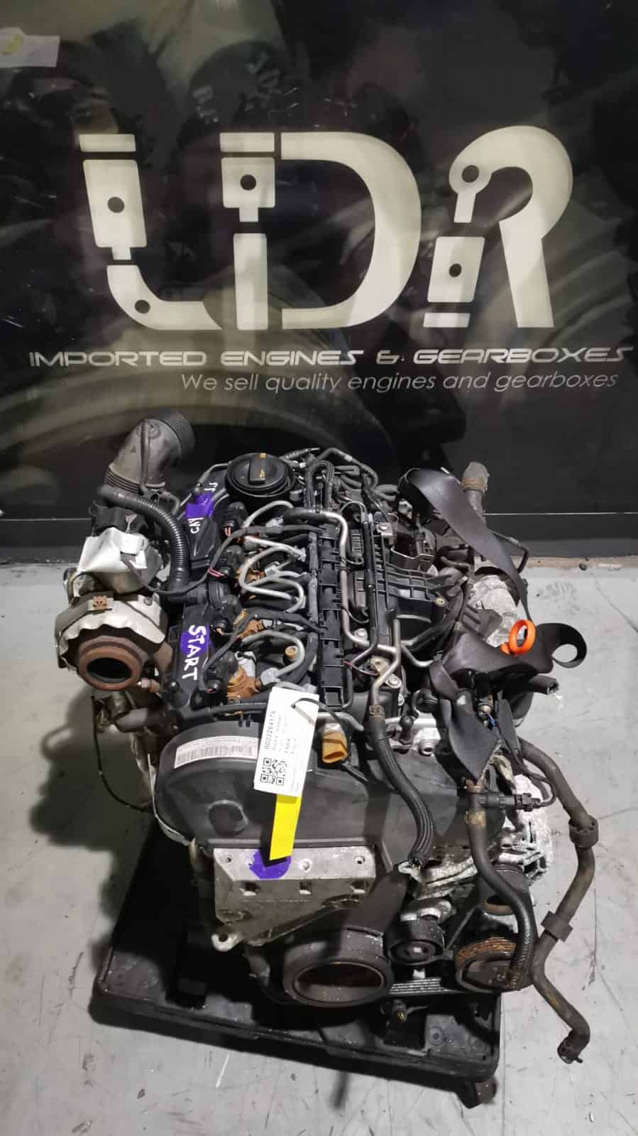 Volkswagen/Audi 1.6 TDI CAY/CLN engine (with out injectors)