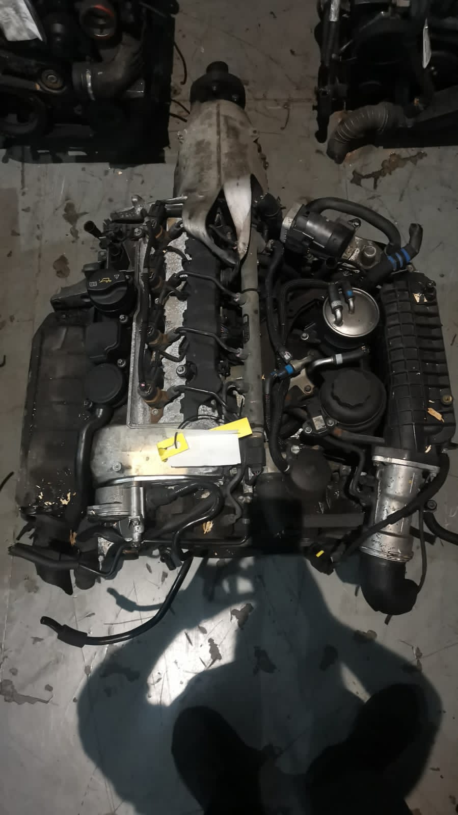 Mercedes Benz C220 CDI 646 engine