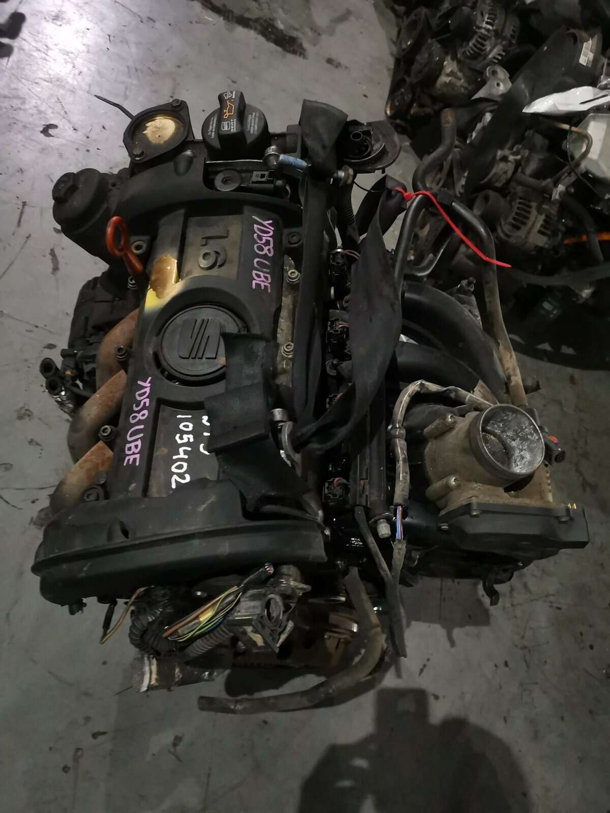 Volkswagen Polo Cross 9N 1.6 BTS engine - Image 3