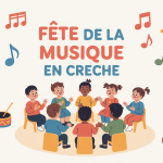 enfants instruments activite fete de la musique creche