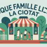Kiosque famille La Ciotat espace vert familles