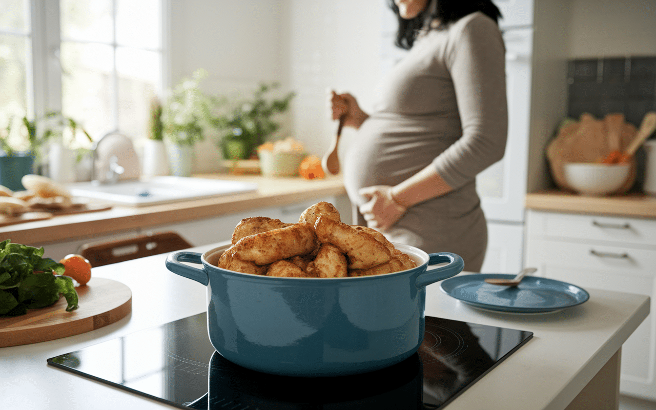 Rillette poulet Bordeau Chesnel femme enceinte cuisine