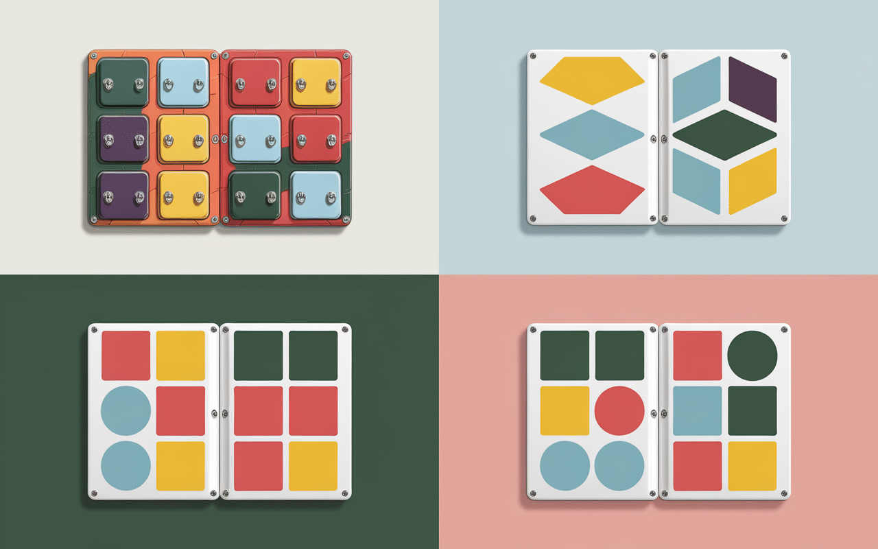 différents types de planches montessori présentés