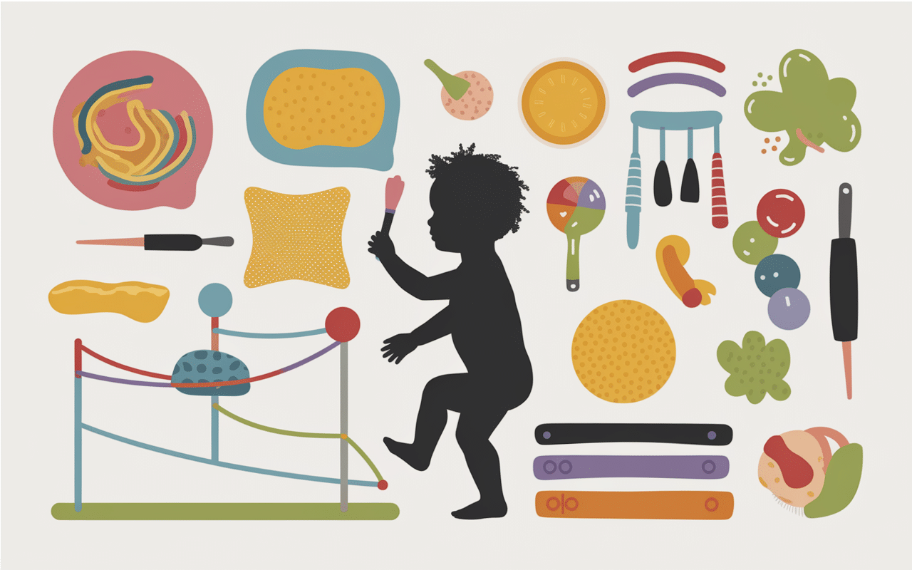 Activités bébé 2 ans motricité et éveil sensoriel