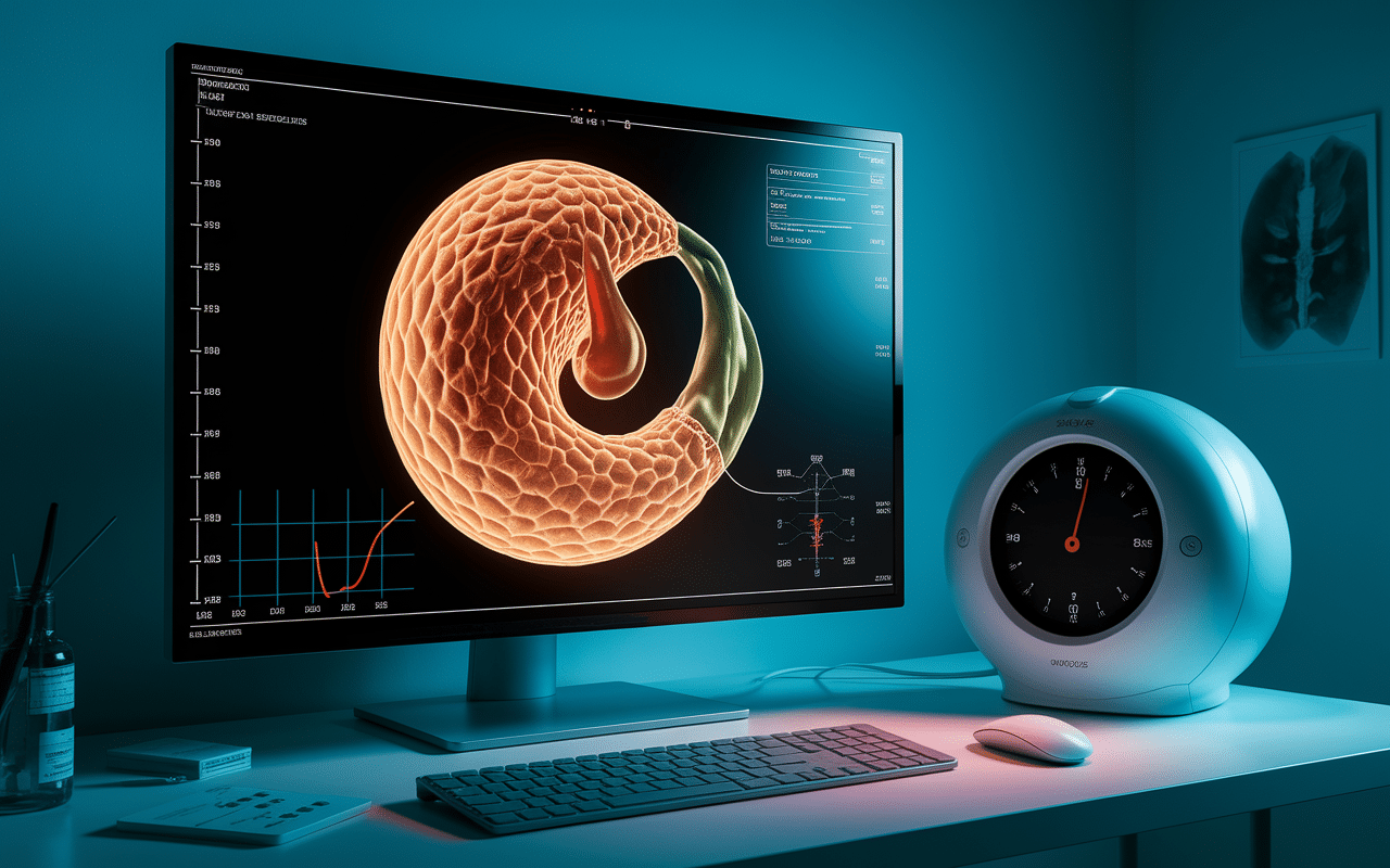 Echo 3d bebe trisomique foetus mesure