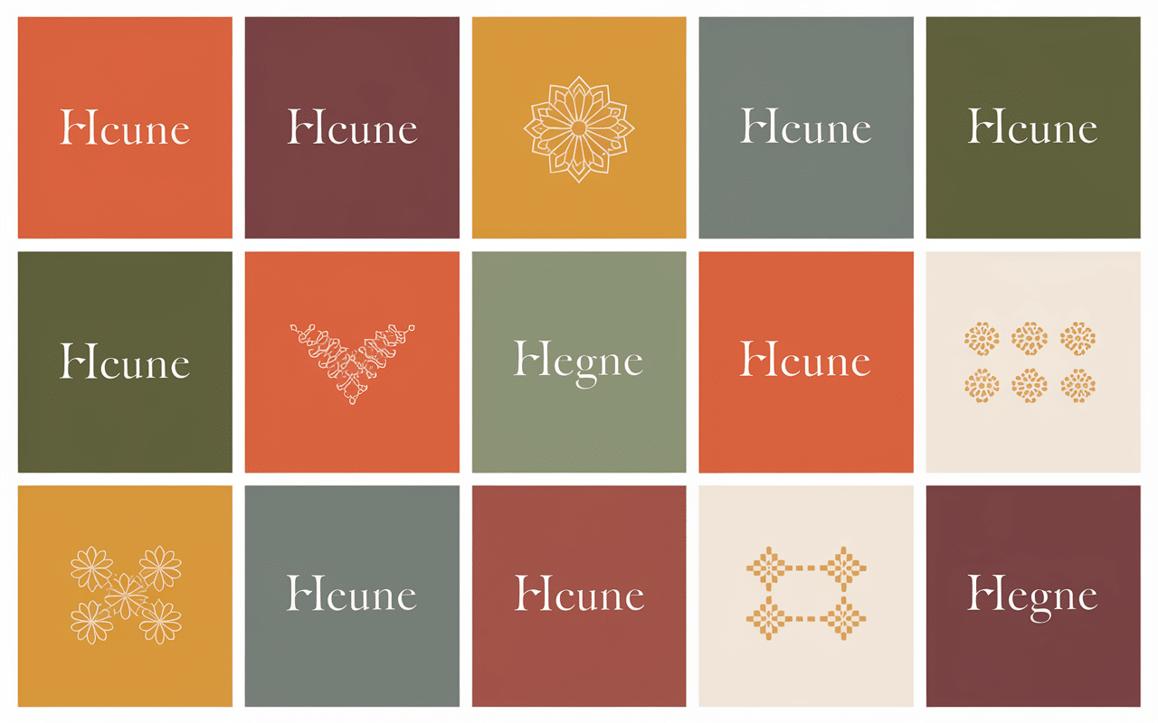 Cartes décorées motifs berbères pour prenom kabyl garcon populaire