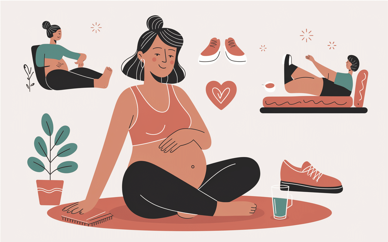 Sensation quand bébé à la tête en bas bien-être positions repos femme enceinte