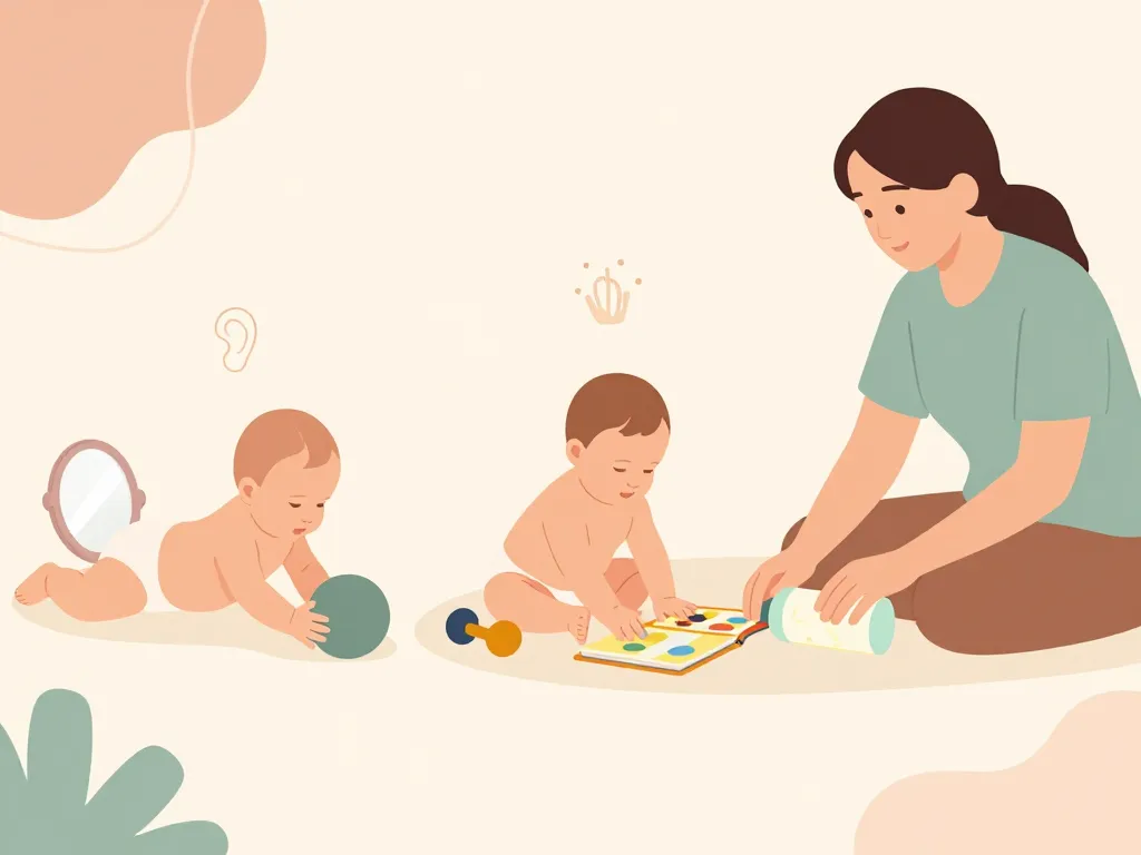 bebe 6 mois jeux au sol rattle balle livre