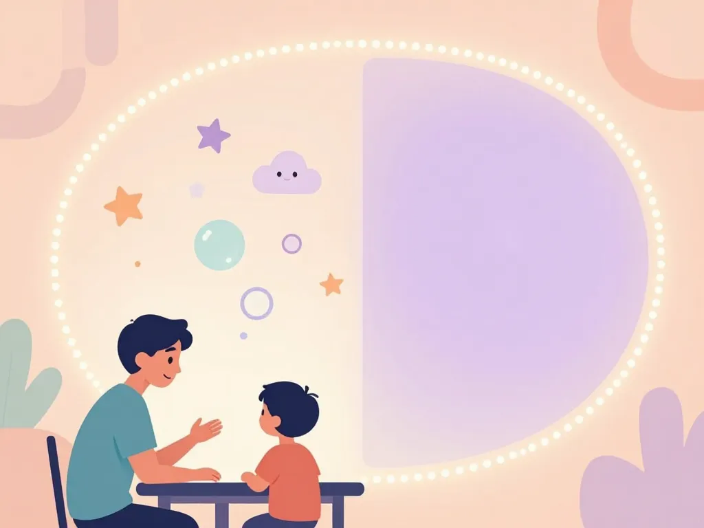 Parent fixe des règles avec bienveillance, cacaboudin