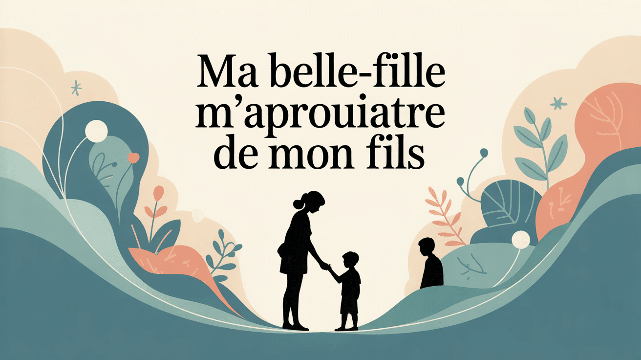 ma belle fille m'éloigne de mon fils, illustration limites et dialogue