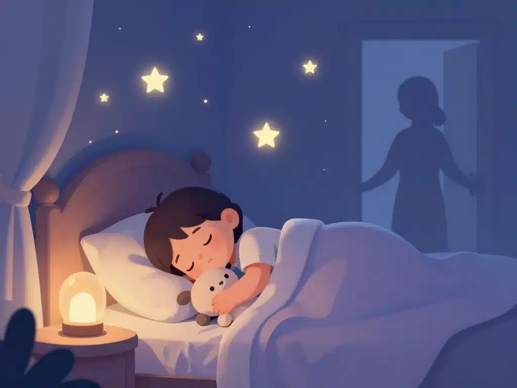 Doudou et veilleuse rassurante – par quoi remplacer la tétine la nuit