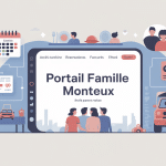 Illustration portail famille Monteux : accès, inscriptions, factures