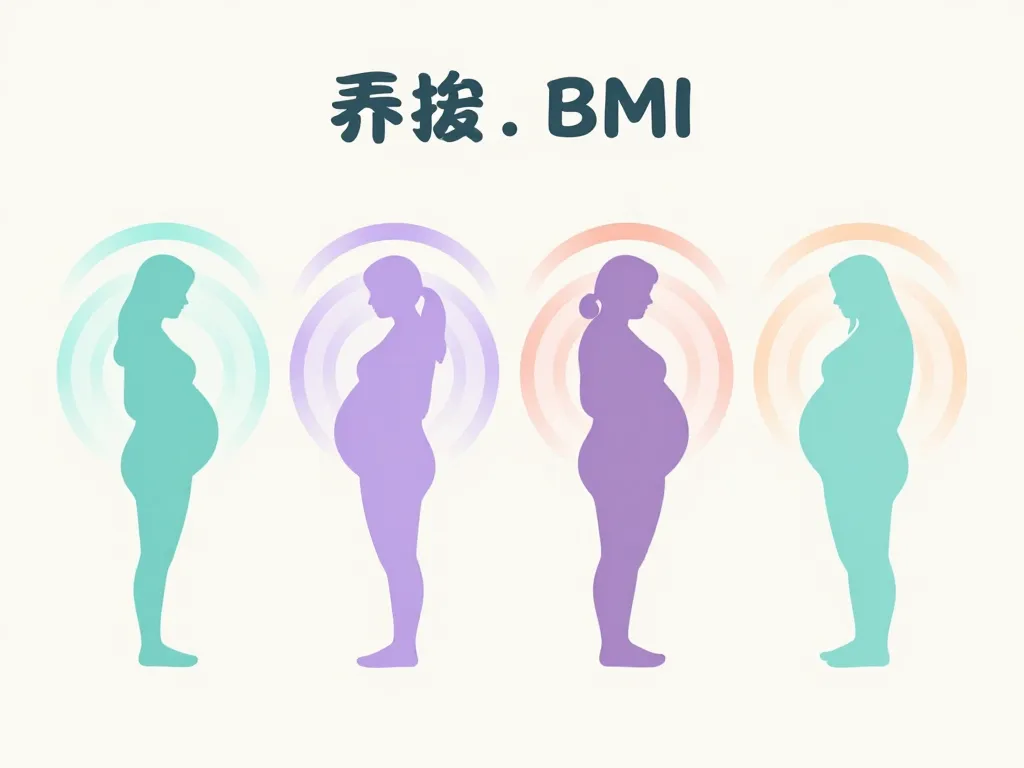 Schéma sans texte du tableau prise de poids grossesse par mois par IMC