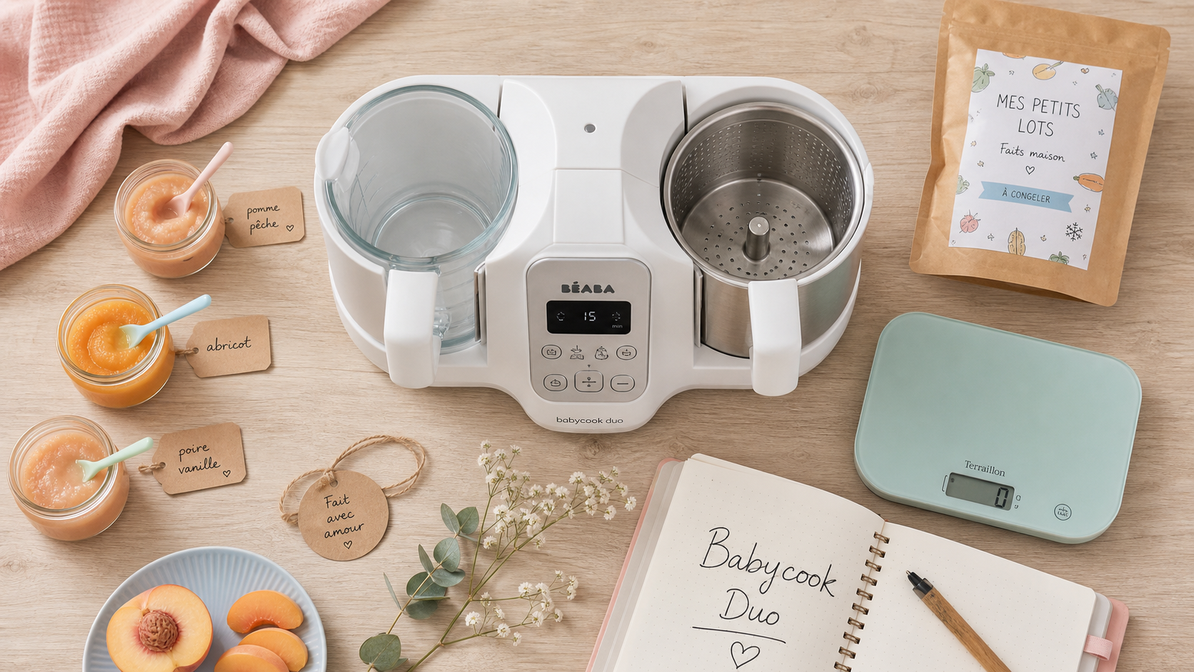 Comparatif babycook Néo Express Duo : robot cuiseur-mixeur et purées pour bébé