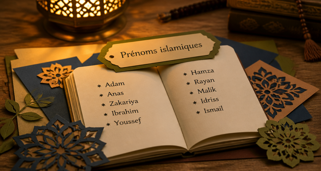 prenom islamique garcon carnet liste
