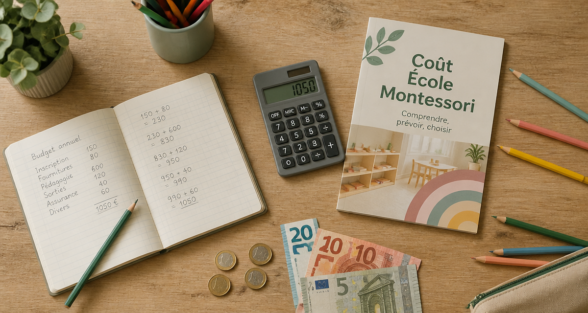 tarif ecole montessori calcul frais