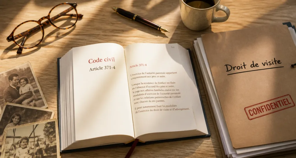 droit de visite des grands parents code civil bureau