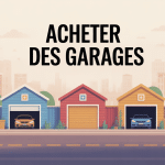 illustration investissement acheter des garages