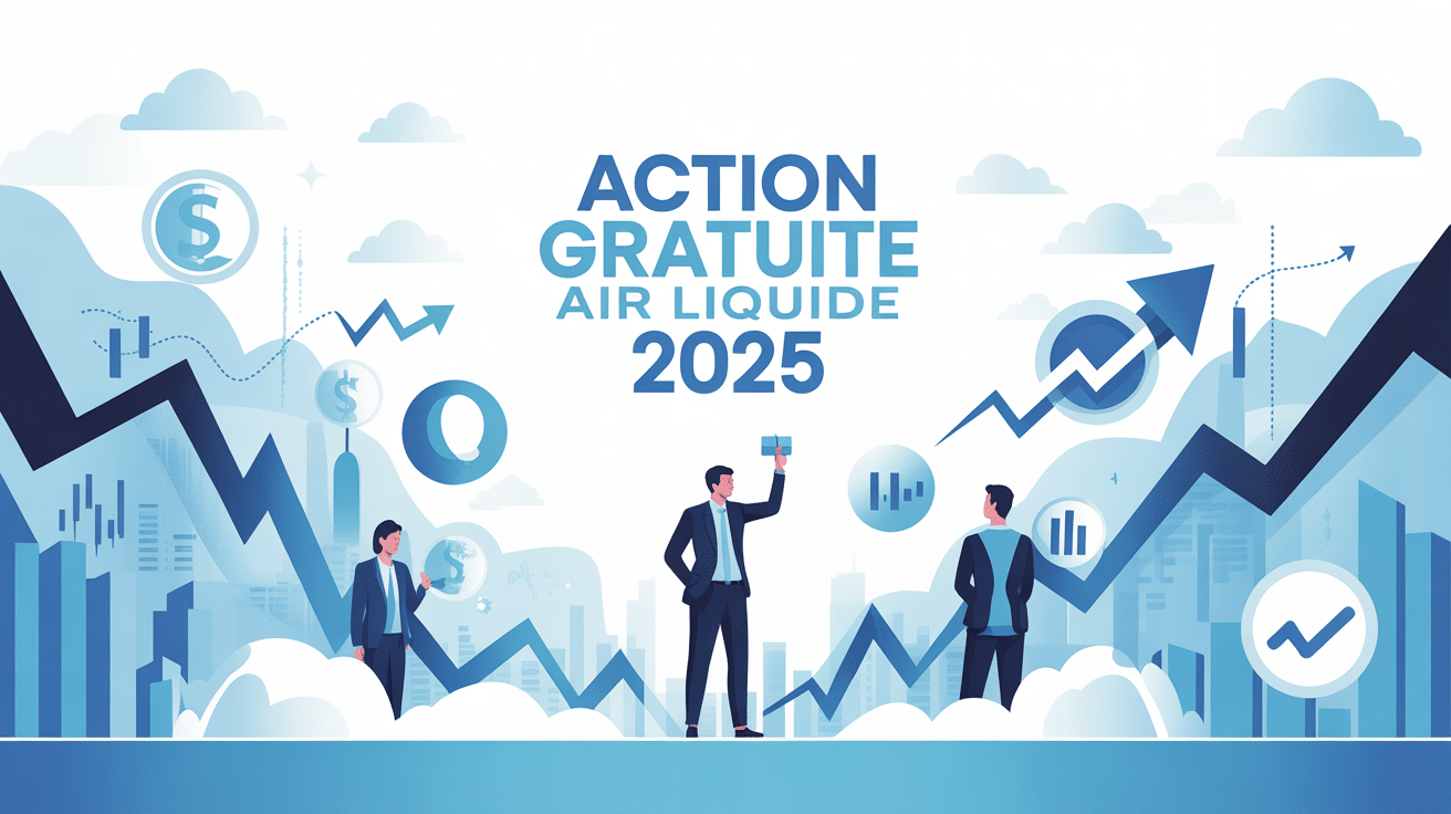 illustration action gratuite air liquide 2025 fidélisation stratégie patrimoniale