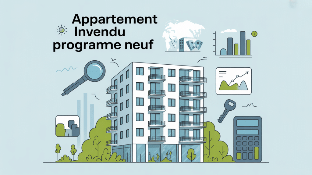 Illustration appartement invendu programme neuf gestion