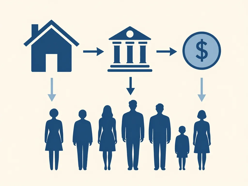 attestation dévolutive sans notaire diagramme héritage sans notaire