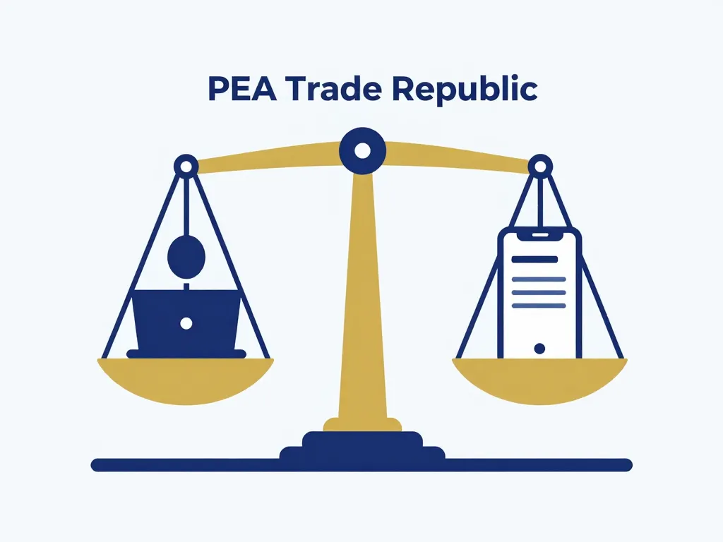 comment ouvrir un pea trade republic visualisation choix avantages