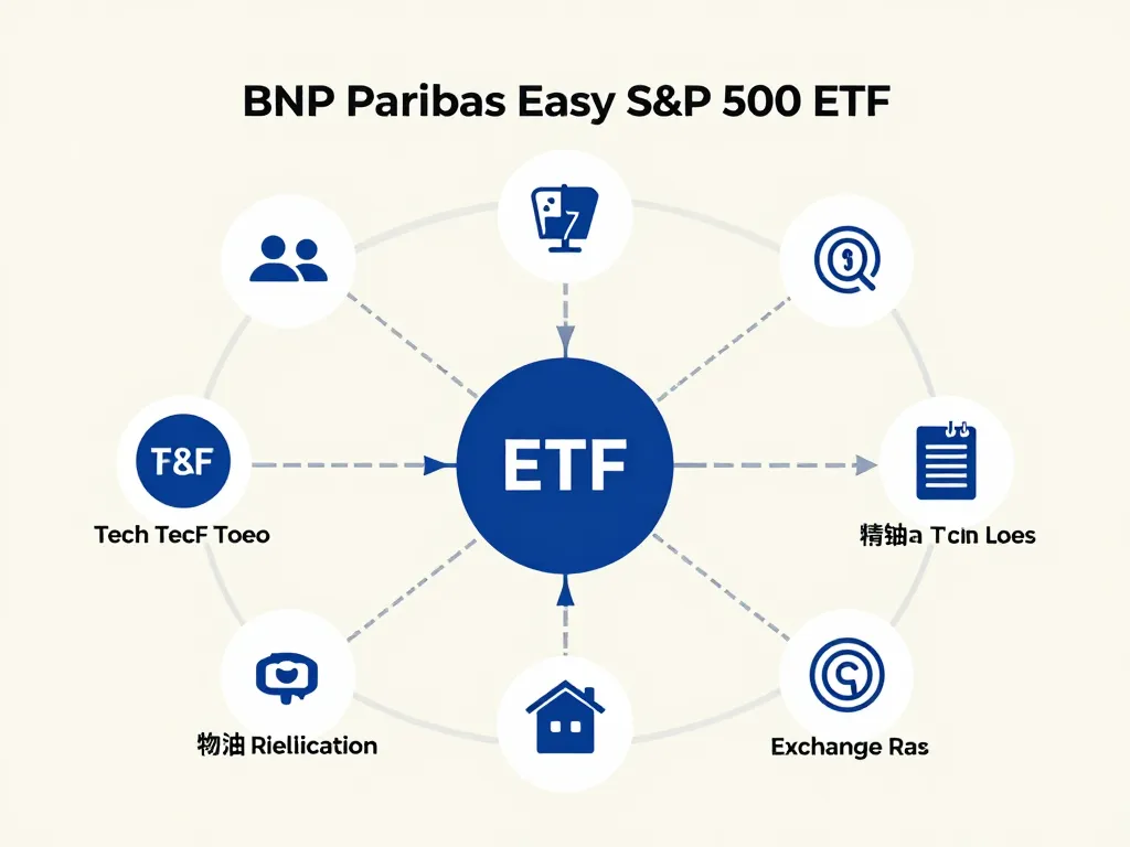 Cours BNP Paribas Easy S&P 500 schéma fonctionnement ETF