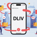 dliv service livraison application smartphone ville
