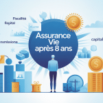 Illustration avantages fiscalité assurance vie après 8 ans