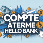 hello bank compte à terme visuel vectoriel banque et placements