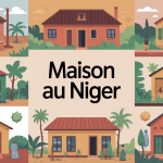 illustration maison niger types de maisons et quartiers