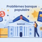 problème banque populaire aujourd'hui illustration client banque