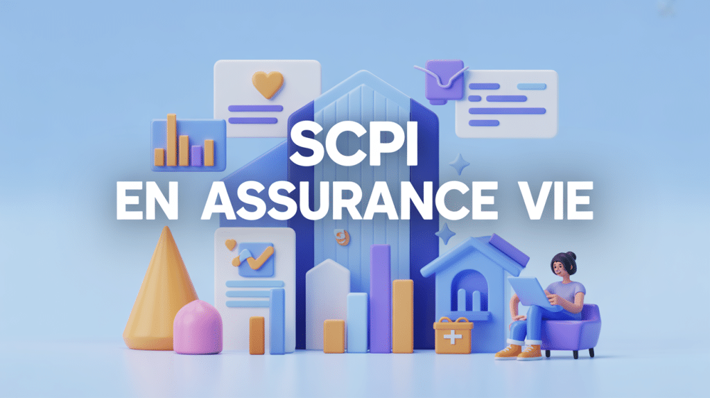 Illustration SCPI dans une assurance vie et portefeuille