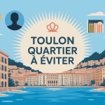 Illustration urbaine Toulon quartier à éviter