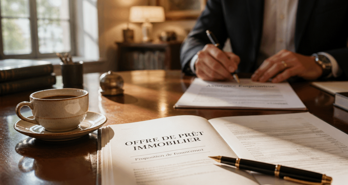 assurance obligatoire pour un pret signature bureau