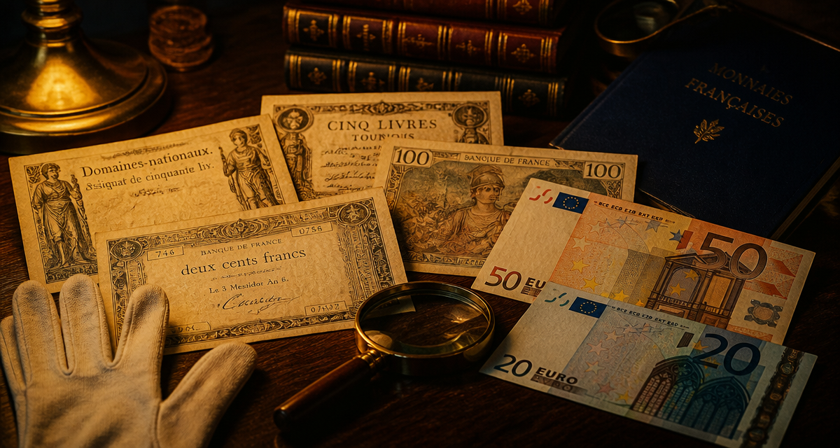 billet de banque france anciens modernes analyse